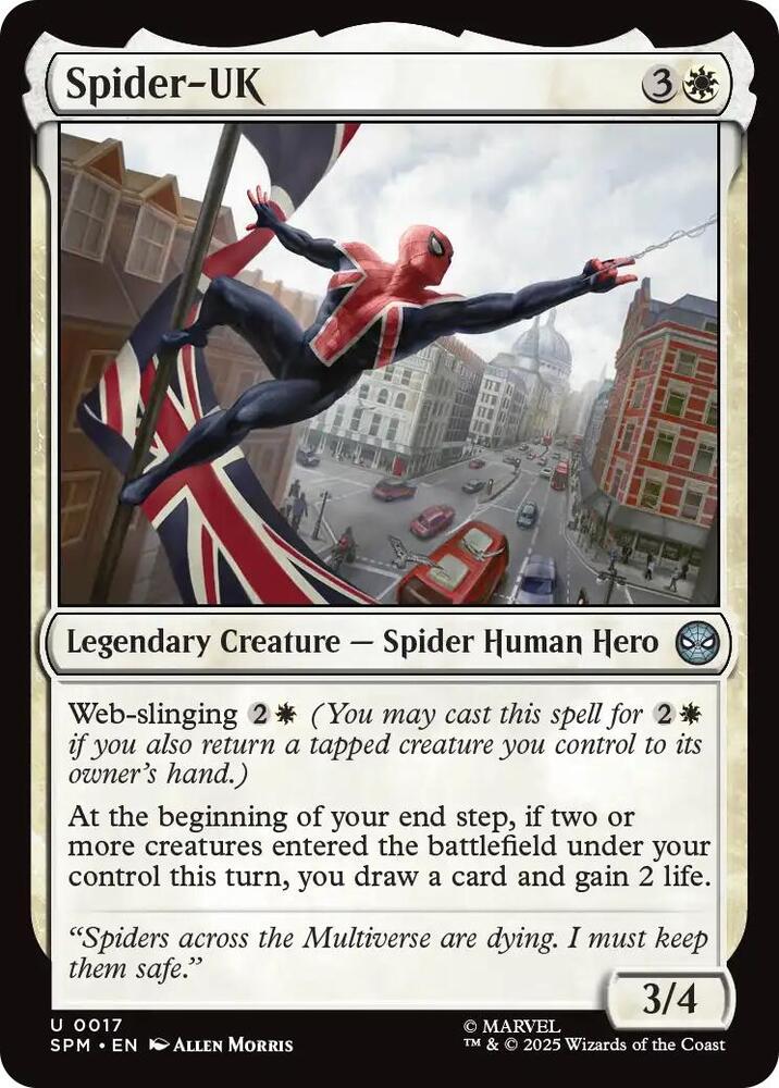 Spider-UK 17 (Marvel's Spider-Man)  - Foil | Good Games Adelaide SA