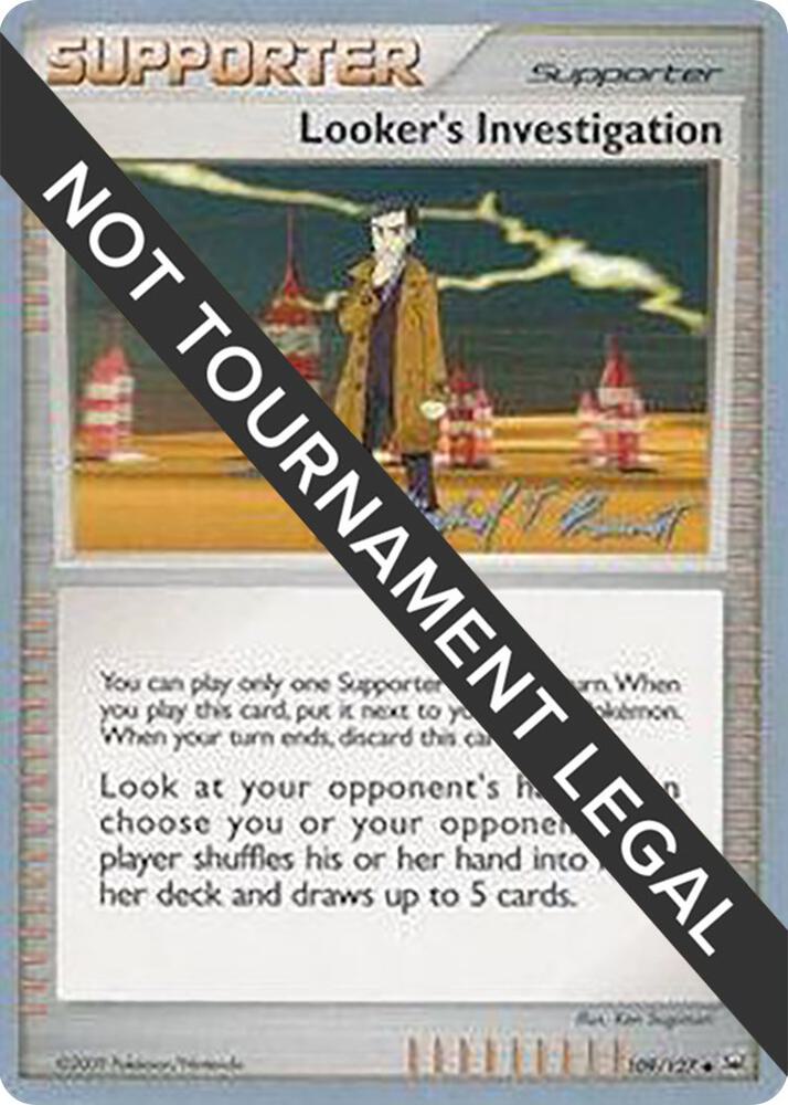 Lookers Investigation 2010 Michael Pramawat 109/127 (World Championship Decks)  | Good Games Adelaide SA