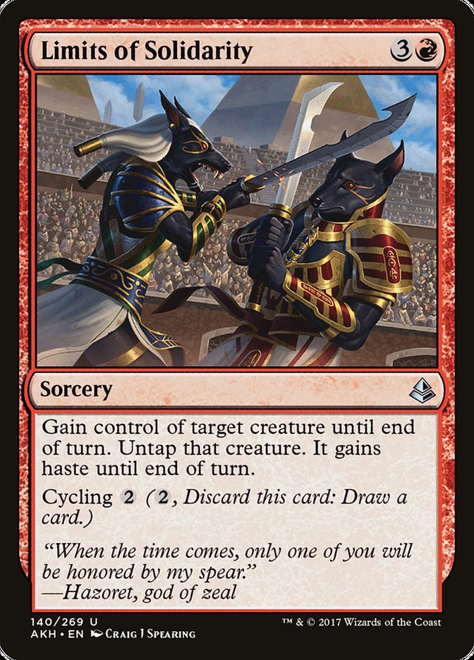 Limits of Solidarity 140 (Amonkhet)  | Good Games Adelaide SA