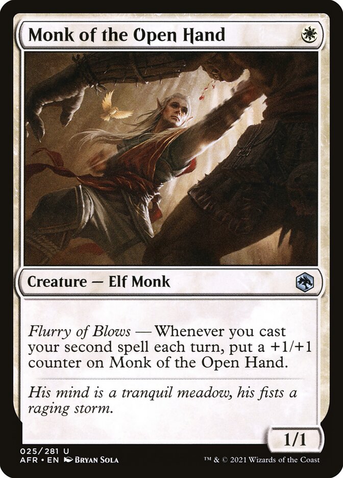 Monk of the Open Hand 25 (Adventures in the Forgotten Realms)  | Good Games Adelaide SA