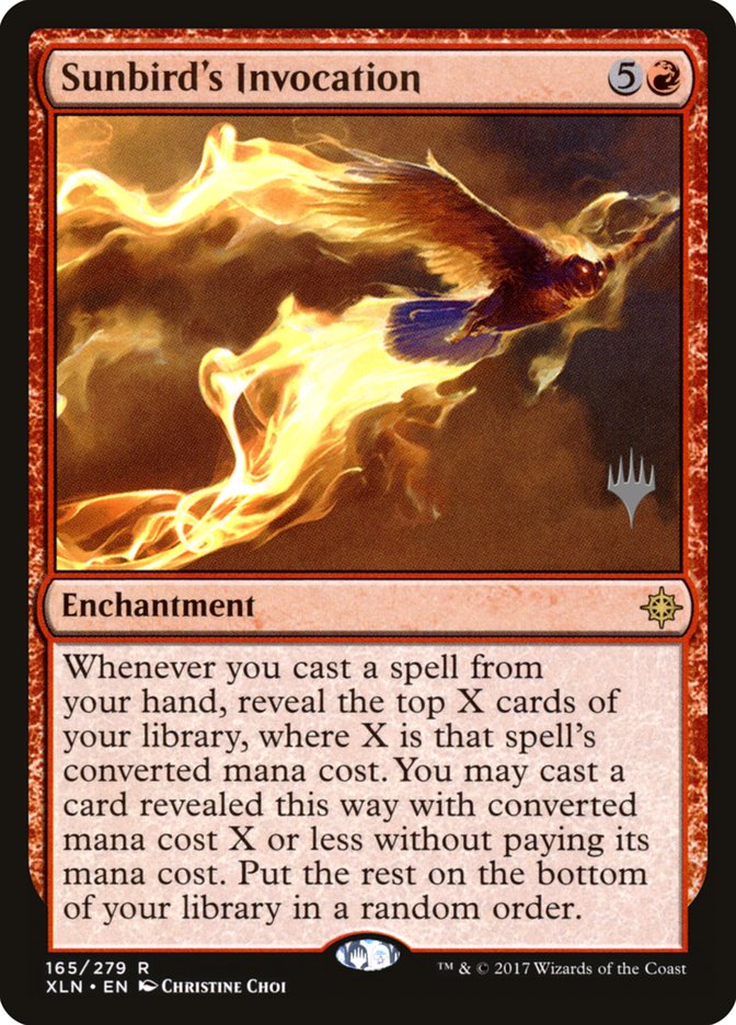 Sunbird's Invocation [Ixalan Promos] | Good Games Adelaide SA
