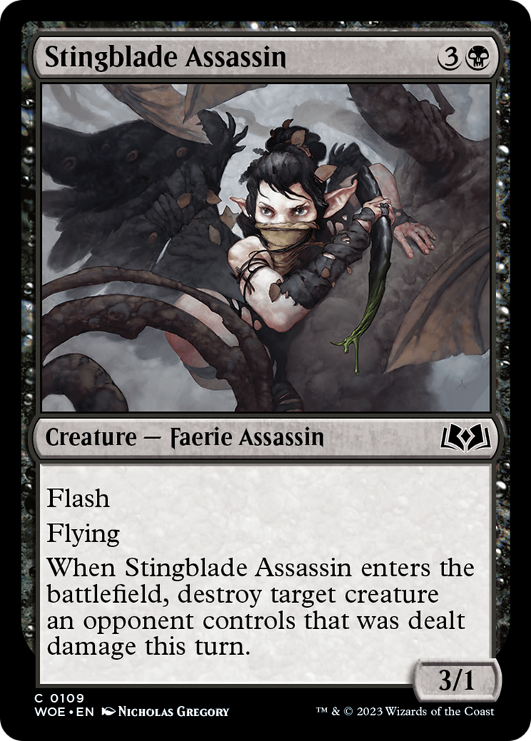 Stingblade Assassin [Wilds of Eldraine] | Good Games Adelaide SA
