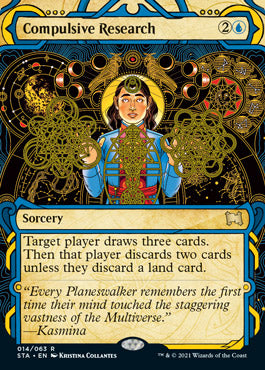Compulsive Research (Etched Foil) [Strixhaven Mystical Archive] | Good Games Adelaide SA