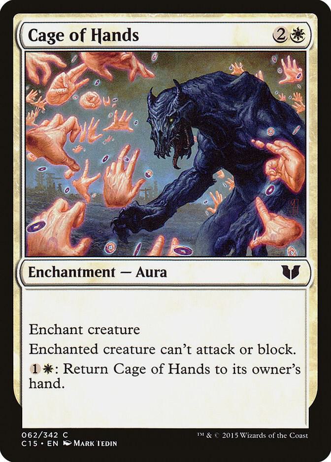 Cage of Hands 62 (Commander 2015)  | Good Games Adelaide SA