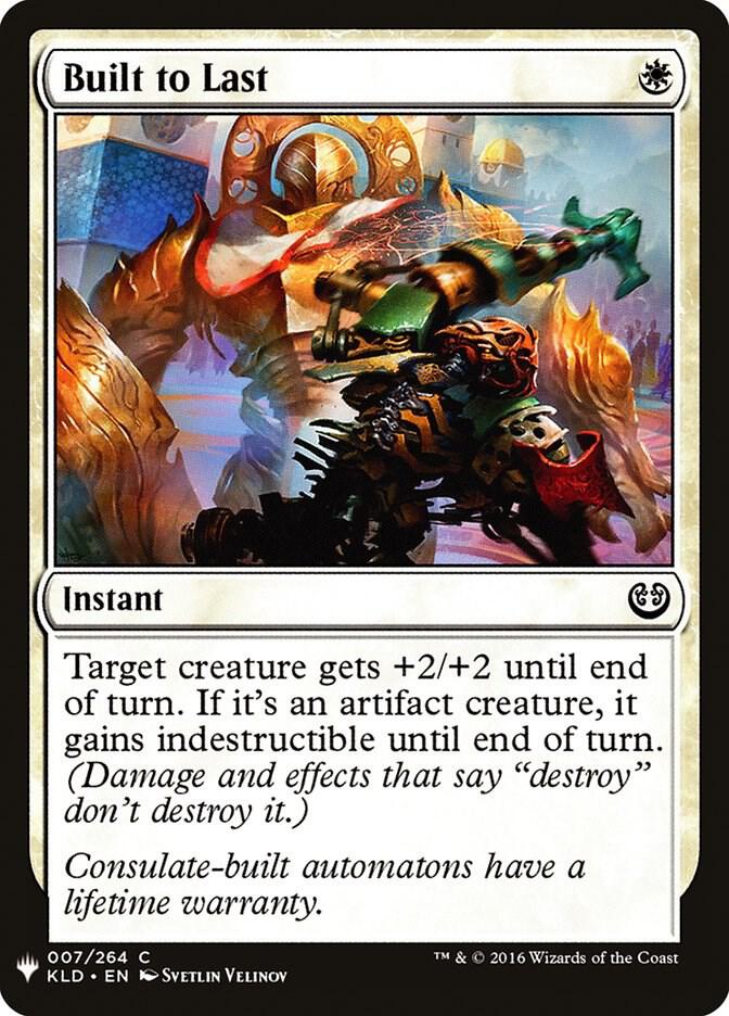 Built to Last 7 (The List Reprints)  | Good Games Adelaide SA