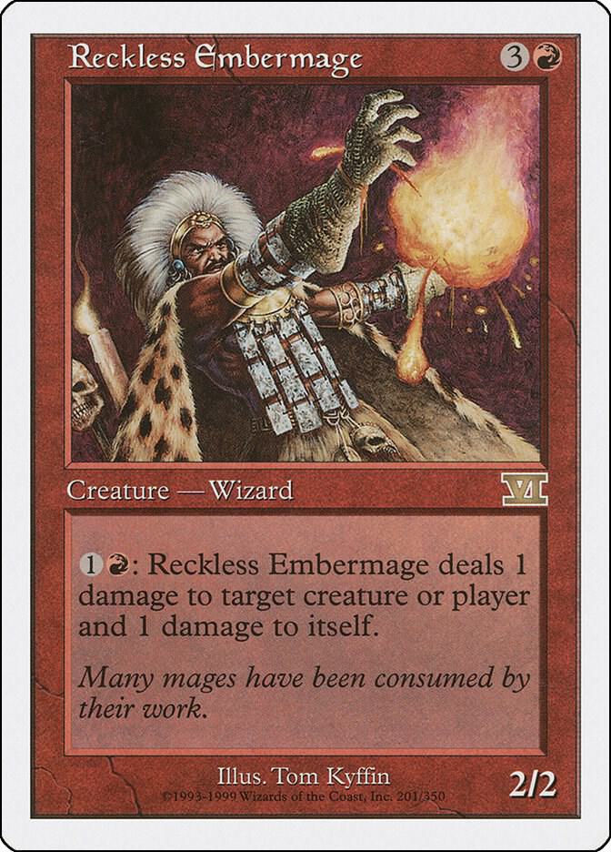 Reckless Embermage 201 (Classic Sixth Edition)  | Good Games Adelaide SA