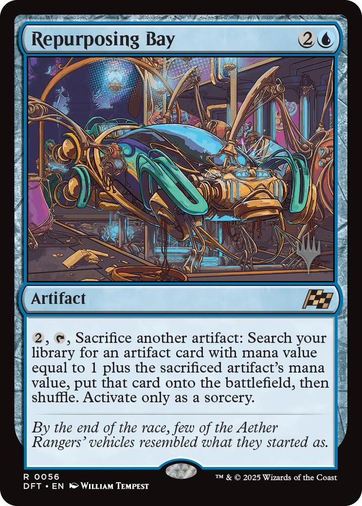 Repurposing Bay 56 (Promo Pack: Aetherdrift)  - Foil | Good Games Adelaide SA