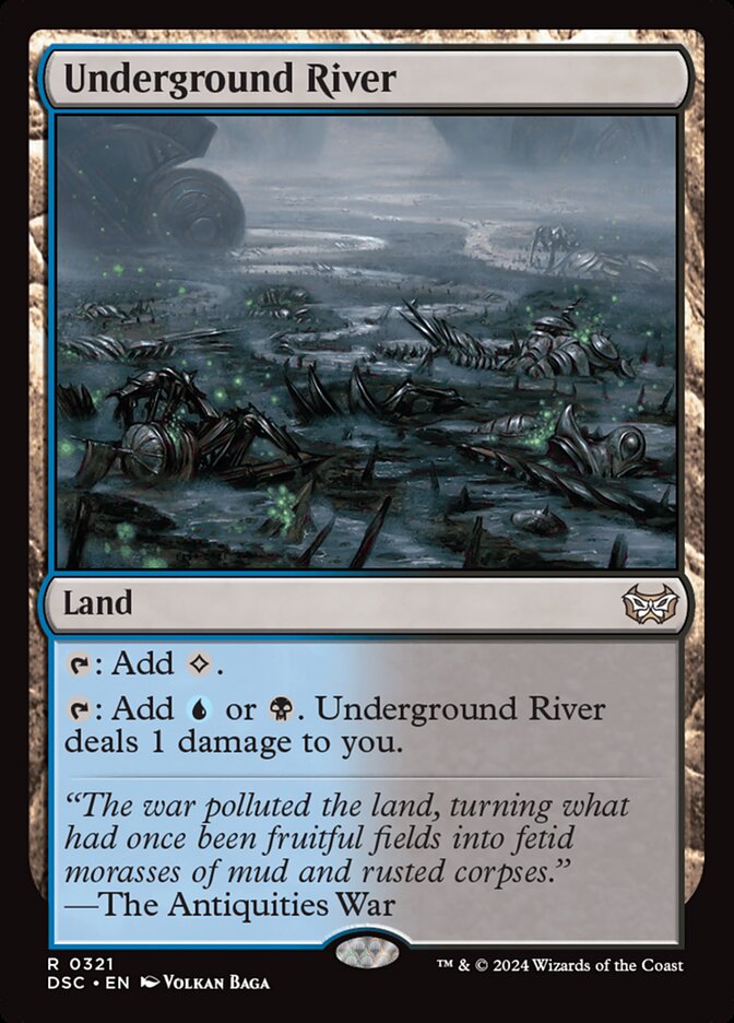 Underground River 321 (Commander: Duskmourn: House of Horror)  | Good Games Adelaide SA