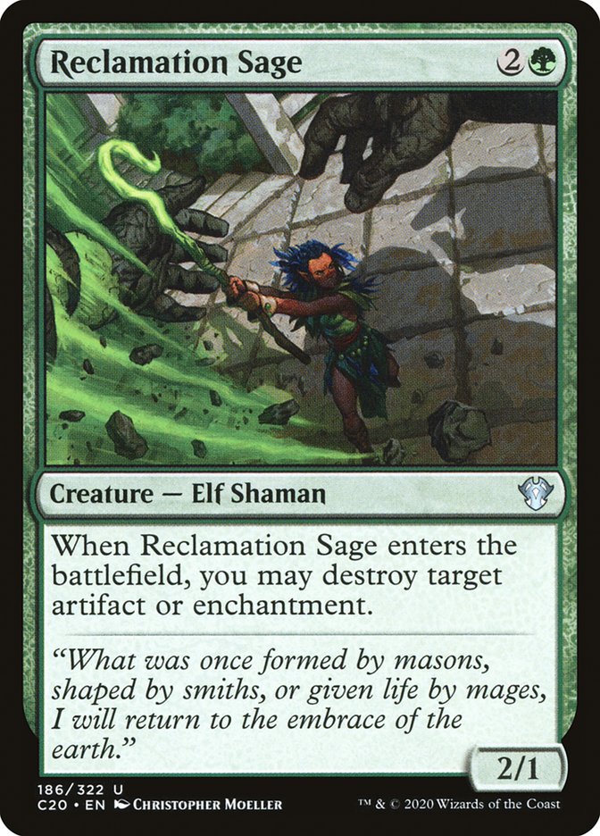 Reclamation Sage [Commander 2020] | Good Games Adelaide SA