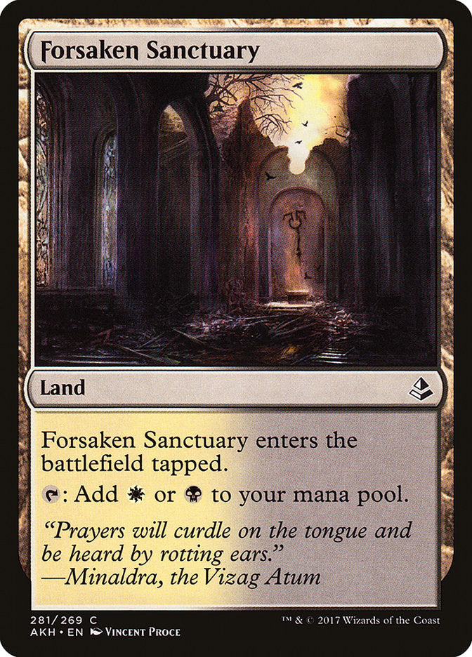Forsaken Sanctuary [Amonkhet] | Good Games Adelaide SA