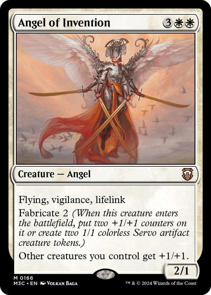 Angel of Invention 166/411 (Commander: Modern Horizons 3)  - Ripple Foil | Good Games Adelaide SA