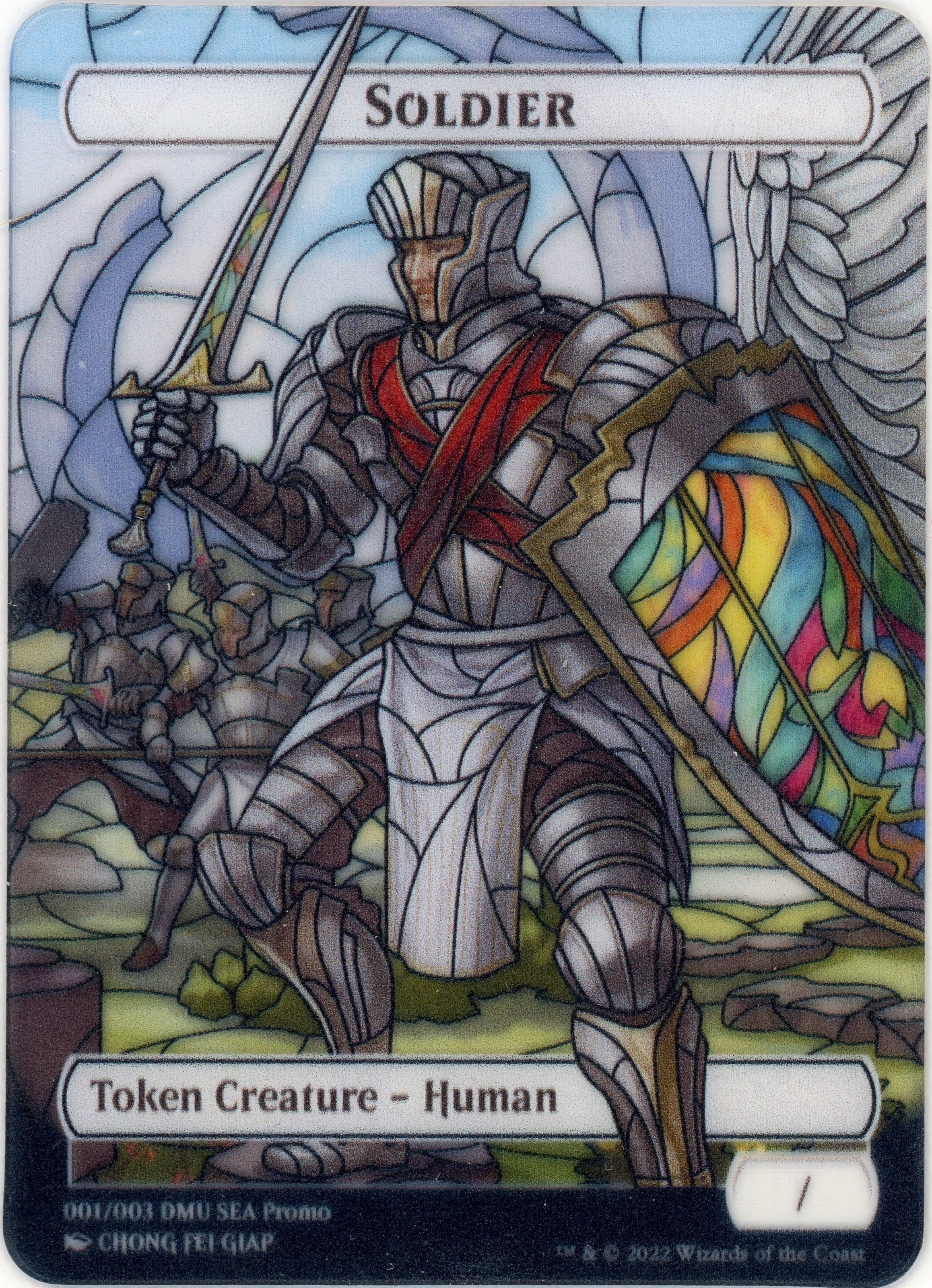 Soldier Token (SEA Exclusive) [Dominaria United Tokens] | Good Games Adelaide SA