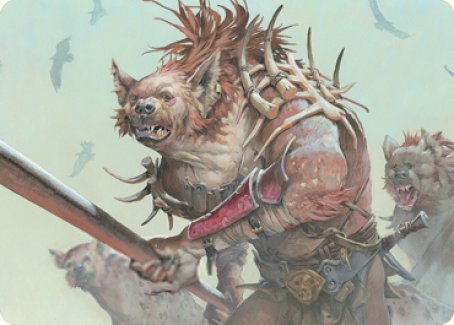 Gnoll Art Card [Dungeons & Dragons: Adventures in the Forgotten Realms Art Series] | Good Games Adelaide SA