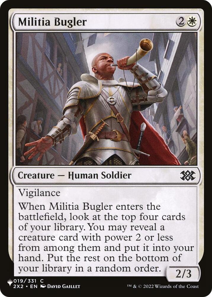 Militia Bugler 019/024 (The List Reprints)  | Good Games Adelaide SA