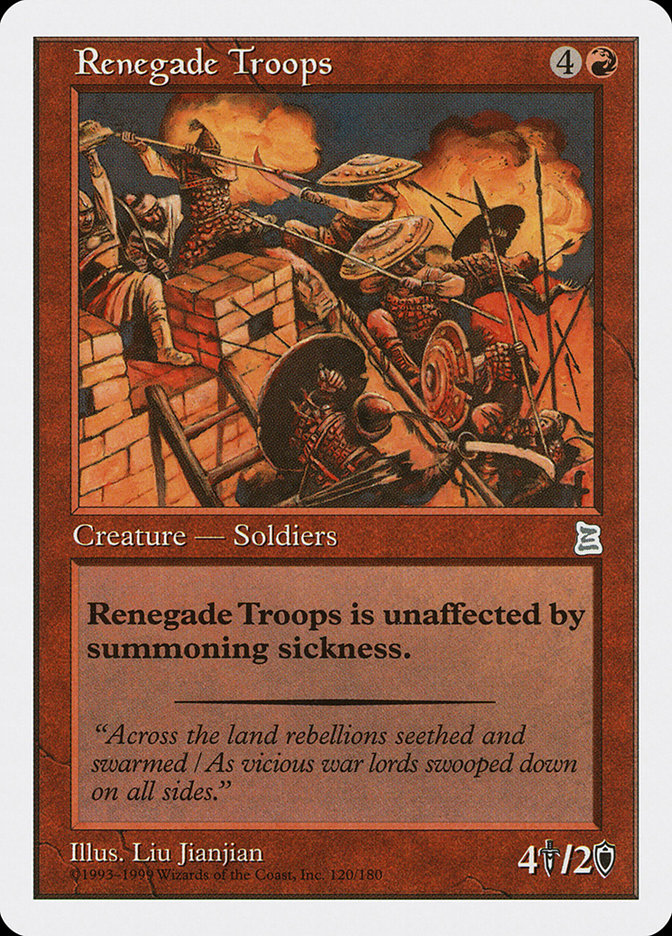 Renegade Troops 120 (Portal Three Kingdoms)  | Good Games Adelaide SA