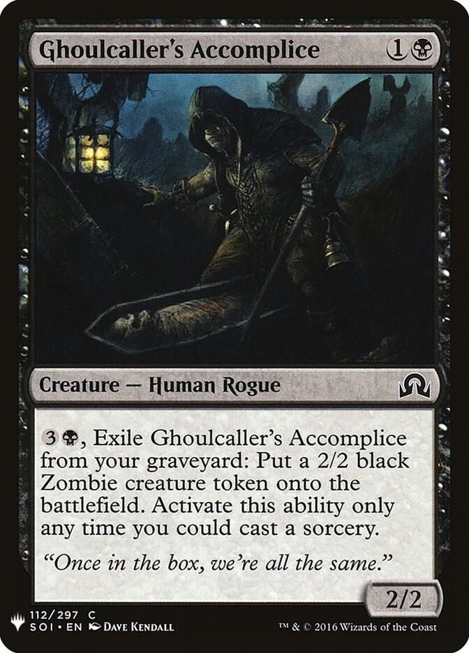 Ghoulcallers Accomplice 112 (The List Reprints)  | Good Games Adelaide SA