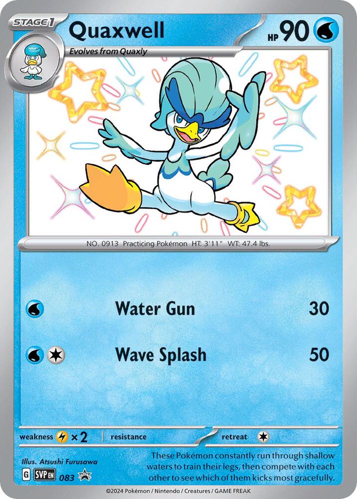 Quaxwell 083 (SV: Scarlet & Violet Promo Cards)  - Holofoil | Good Games Adelaide SA