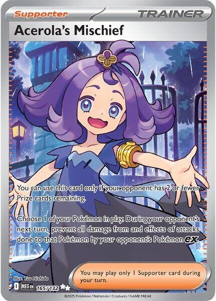 Acerola's Mischief 165/132 (ME01: Mega Evolution)  - Holofoil | Good Games Adelaide SA