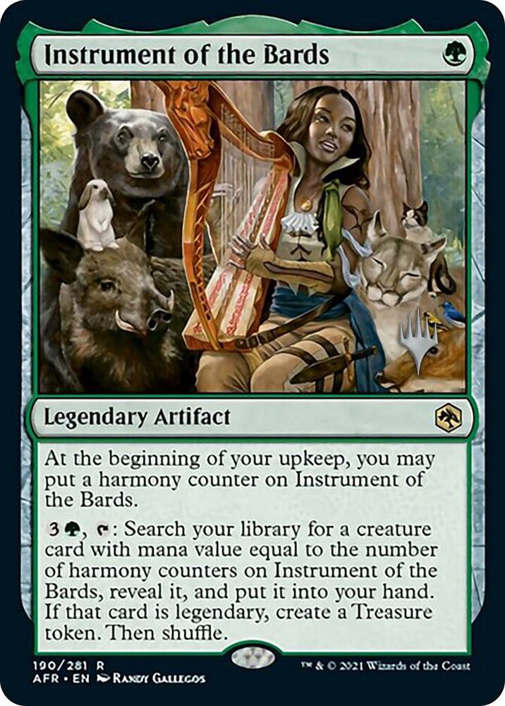 Instrument of the Bards 190 (Promo Pack: Adventures in the Forgotten Realms)  - Foil | Good Games Adelaide SA