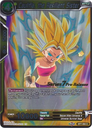 Caulifla, the Resilient Sister (Assault of the Saiyans) [BT7-084_PR] | Good Games Adelaide SA
