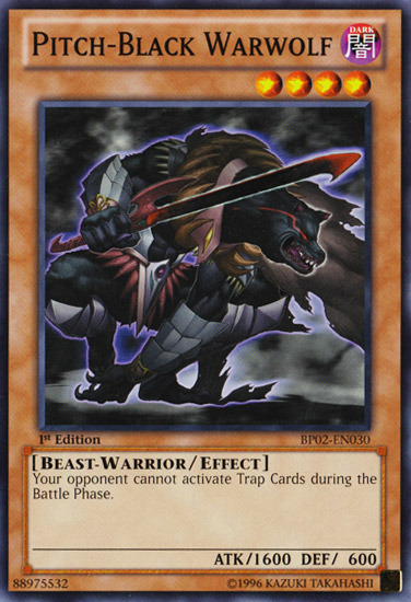 Pitch-Black Warwolf [BP02-EN030] Mosaic Rare | Good Games Adelaide SA