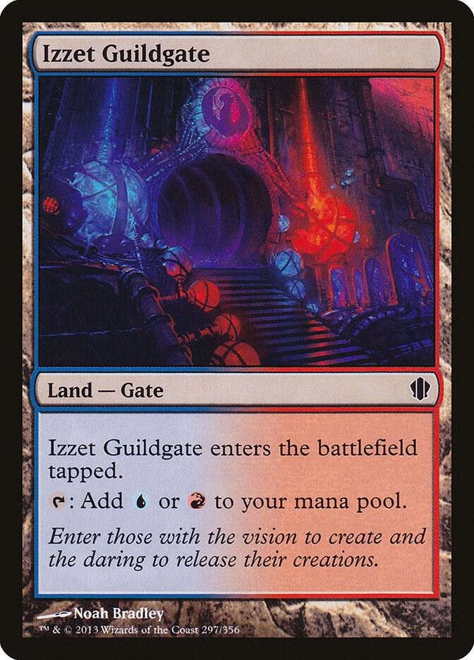 Izzet Guildgate 297 (Commander 2013)  | Good Games Adelaide SA