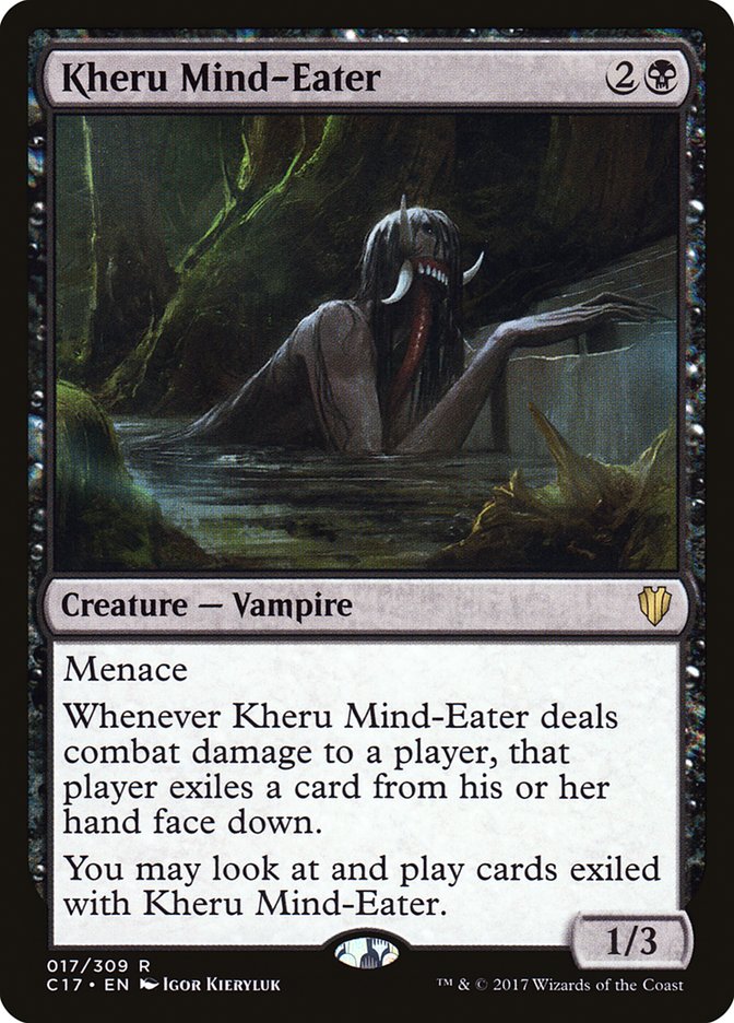 Kheru Mind-Eater 17 (Commander 2017)  | Good Games Adelaide SA