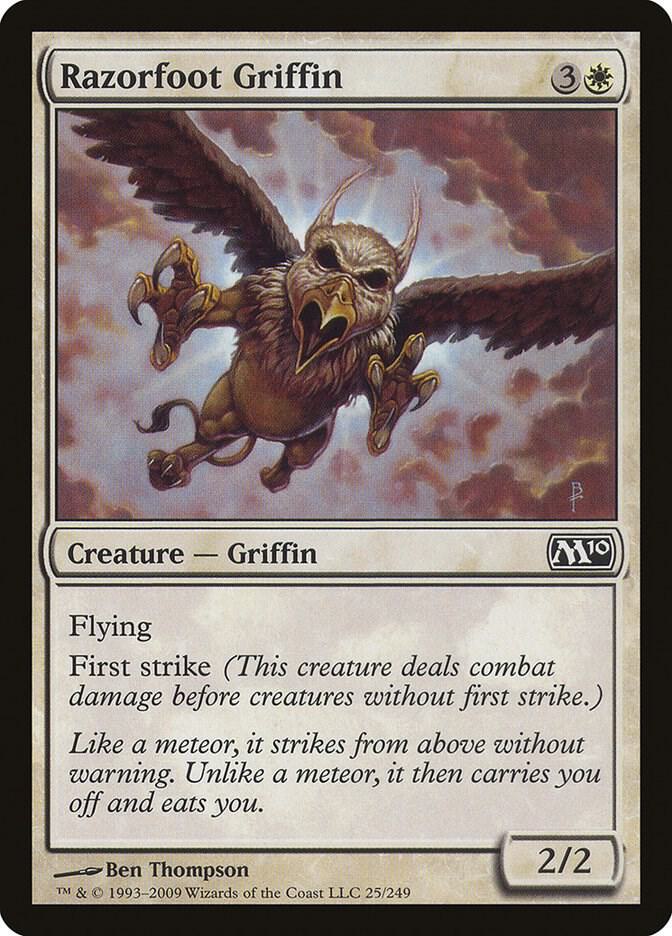 Razorfoot Griffin 25 (Magic 2010 (M10))  - Foil | Good Games Adelaide SA