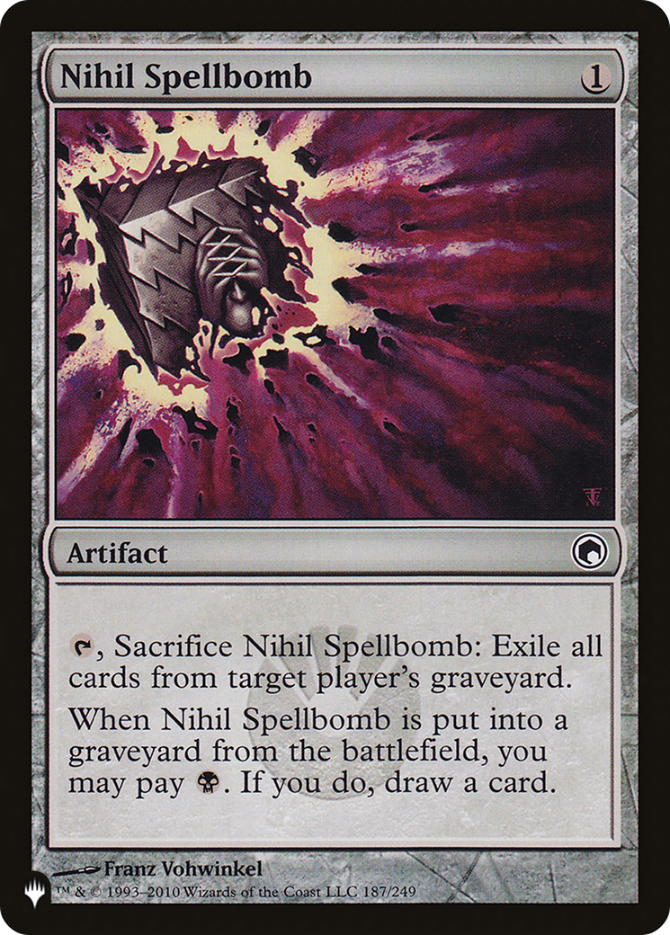 Nihil Spellbomb [The List] | Good Games Adelaide SA