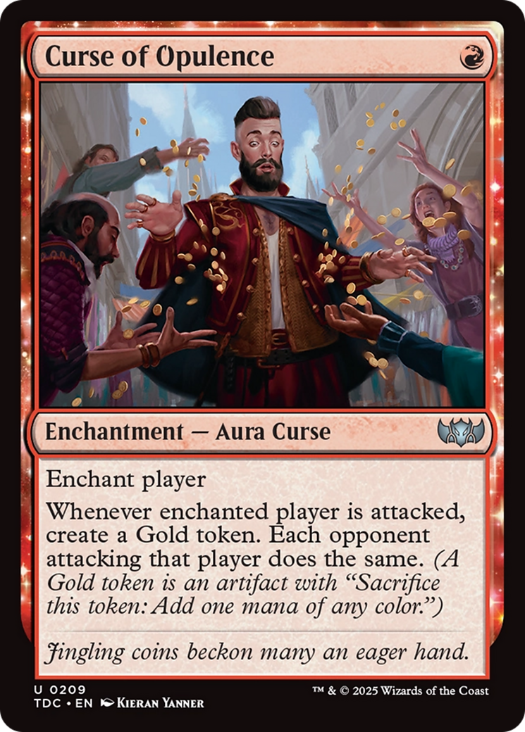 Curse of Opulence [Tarkir: Dragonstorm Commander] | Good Games Adelaide SA
