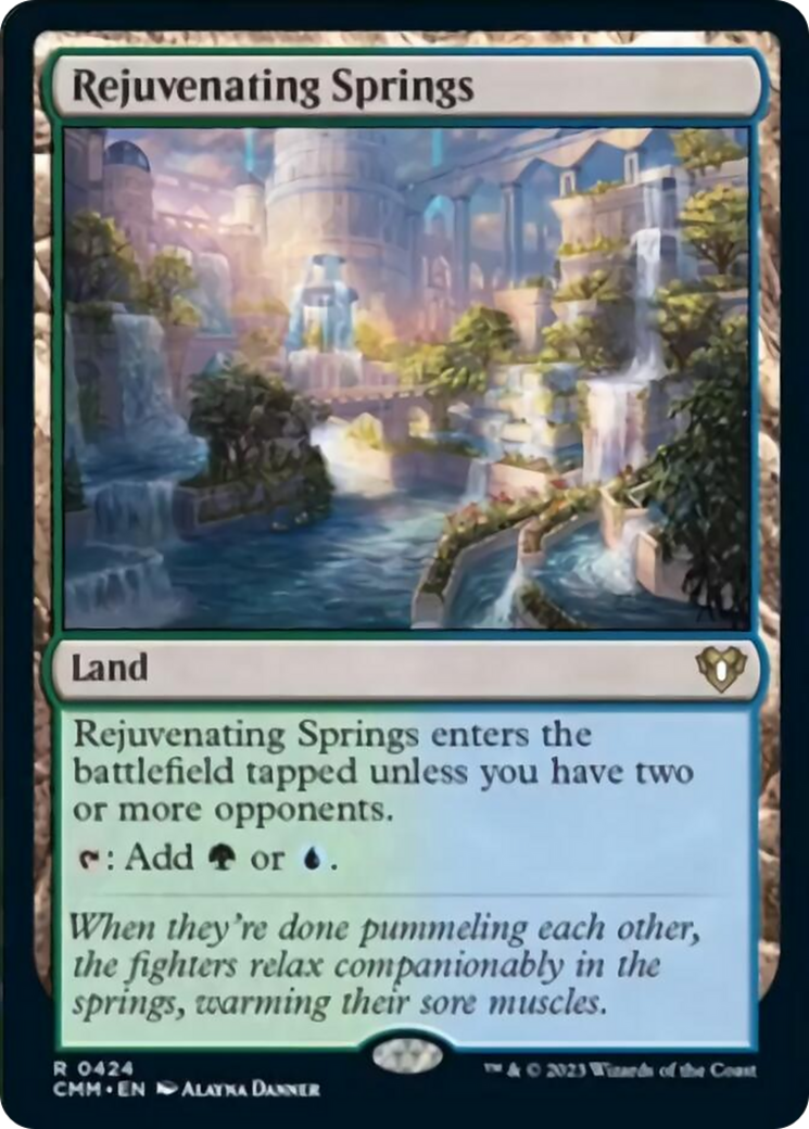 Rejuvenating Springs [Commander Masters] | Good Games Adelaide SA