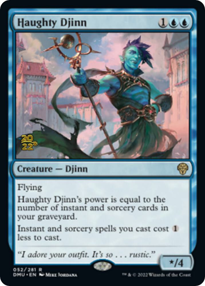 Haughty Djinn 52 (Prerelease Cards)  - Foil | Good Games Adelaide SA