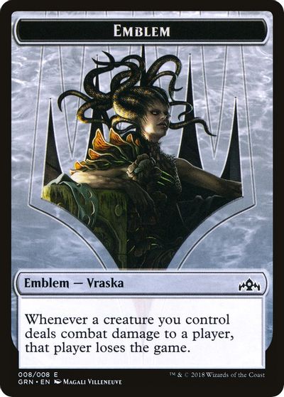 Vraska Emblem // Human Double-sided Token (Challenger 2020) [Unique and Miscellaneous Promos] | Good Games Adelaide SA