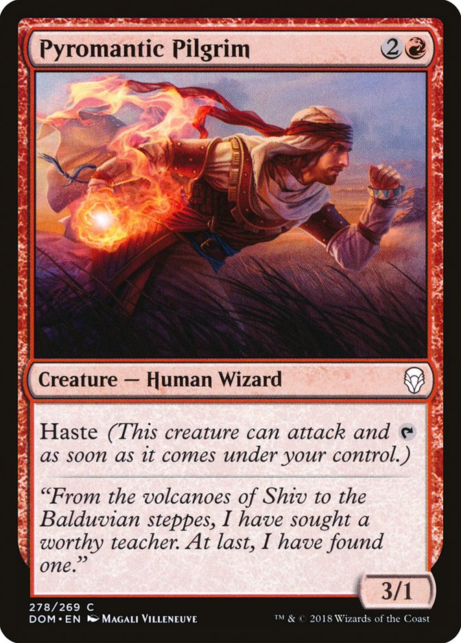 Pyromantic Pilgrim [Dominaria] | Good Games Adelaide SA