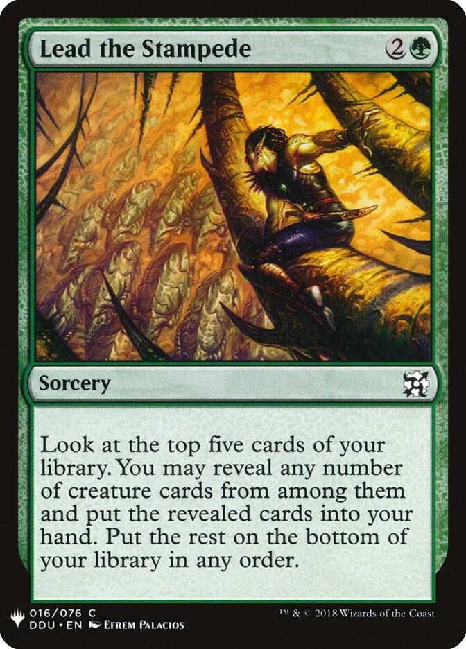 Lead the Stampede 16 (The List Reprints)  | Good Games Adelaide SA