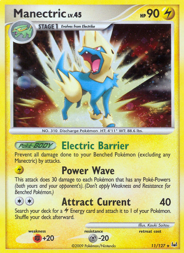 Manectric (11/127) [Platinum: Base Set] | Good Games Adelaide SA