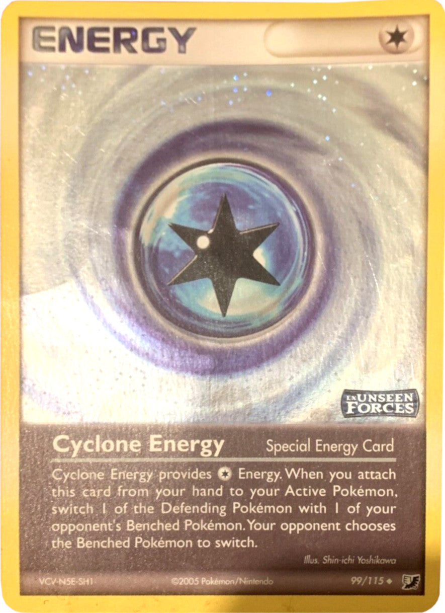 Cyclone Energy (99/115) (Stamped) [EX: Unseen Forces] | Good Games Adelaide SA