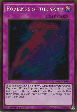 Exchange of the Spirit [PGL2-EN066] Gold Rare | Good Games Adelaide SA
