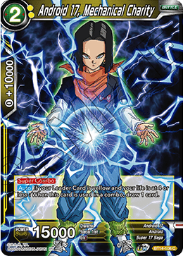 Android 17, Mechanical Charity (BT14-108) [Cross Spirits] | Good Games Adelaide SA
