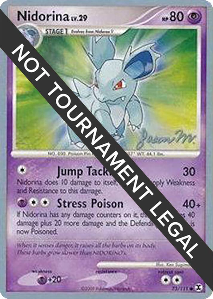 Nidorina 2009 Jason Martinez 73/111 (World Championship Decks)  | Good Games Adelaide SA