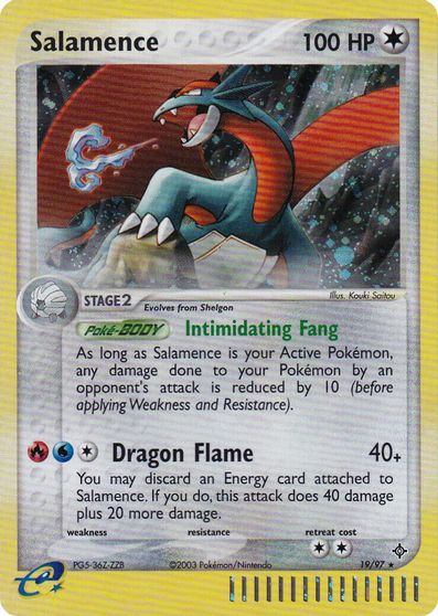 Salamence (19/97) (League Promo 2004) [League & Championship Cards] | Good Games Adelaide SA