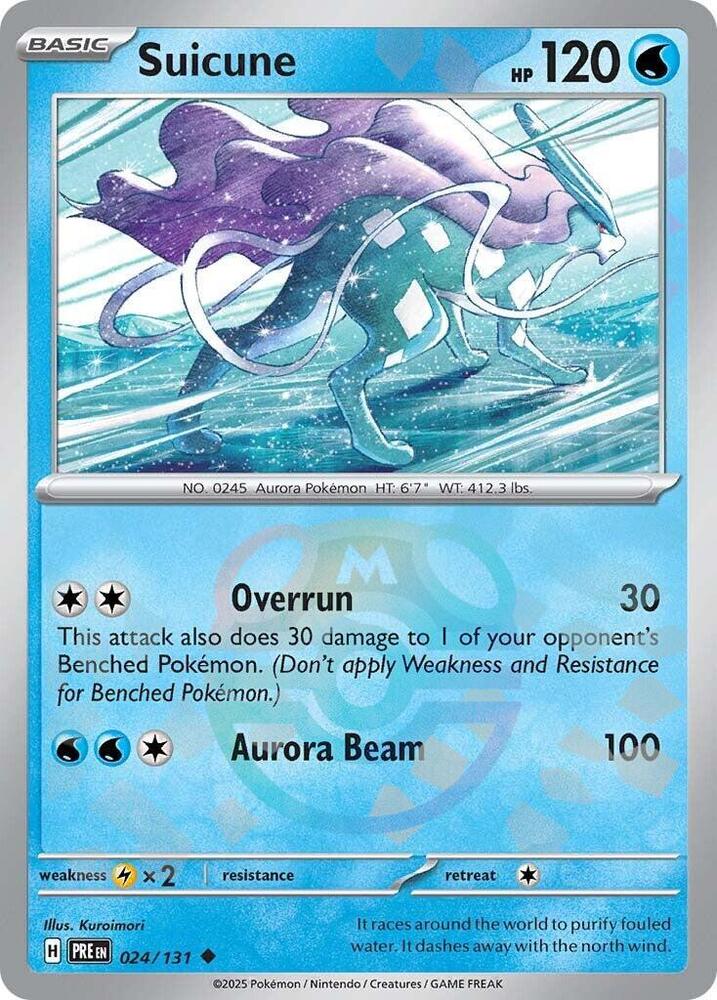 Suicune 024/131 (SV: Prismatic Evolutions)  - Holofoil | Good Games Adelaide SA