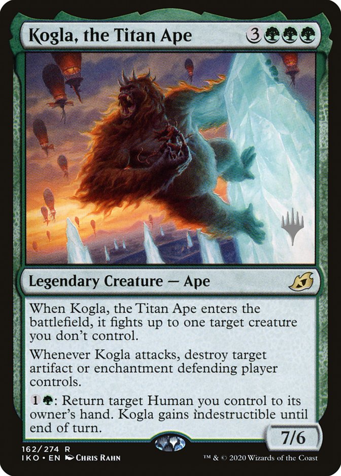 Kogla, the Titan Ape (Promo Pack) [Ikoria: Lair of Behemoths Promos] | Good Games Adelaide SA
