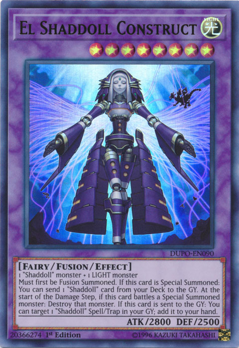 El Shaddoll Construct [DUPO-EN090] Ultra Rare | Good Games Adelaide SA