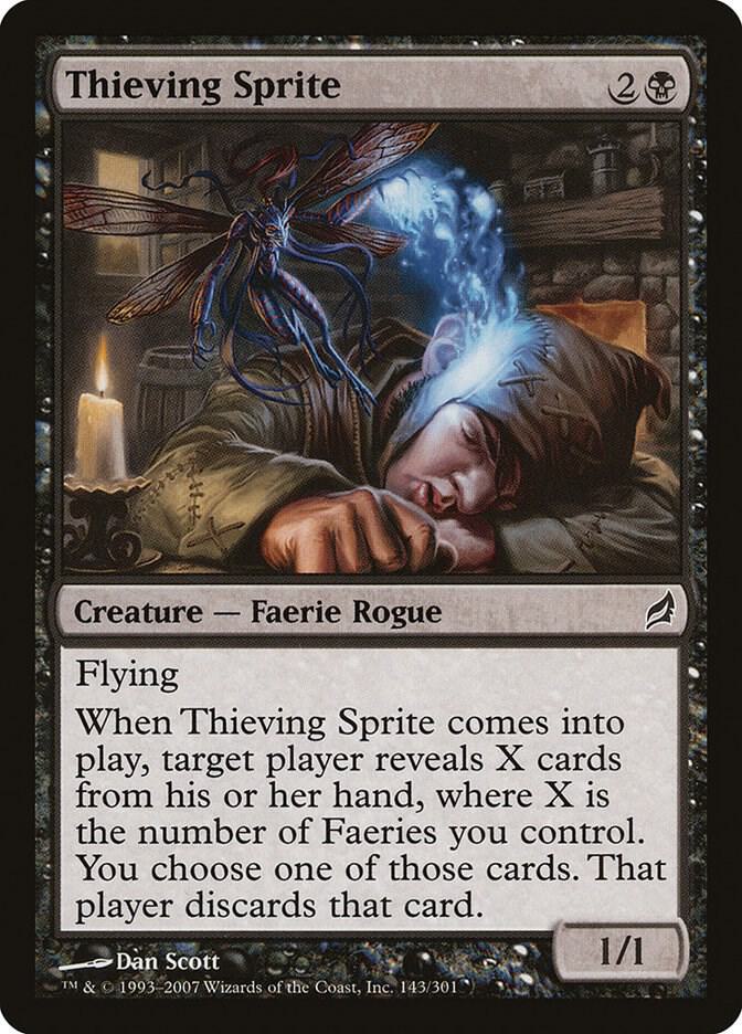 Thieving Sprite 143 (Lorwyn)  - Foil | Good Games Adelaide SA