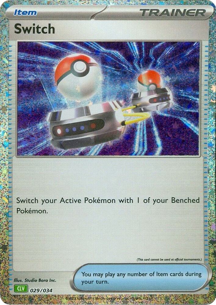 Switch CLV 029/034 (Trading Card Game Classic)  - Holofoil | Good Games Adelaide SA