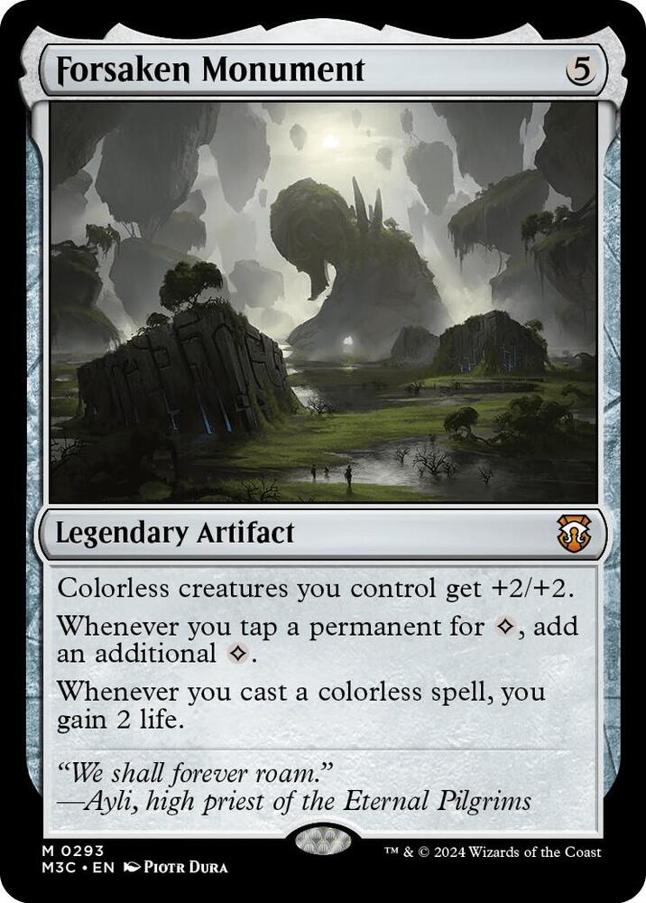 Forsaken Monument 293/411 (Commander: Modern Horizons 3)  - Ripple Foil | Good Games Adelaide SA