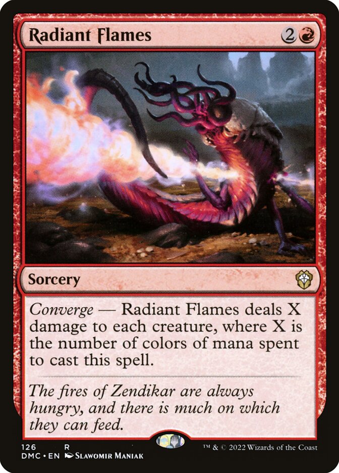 Radiant Flames 126 (Commander: Dominaria United)  | Good Games Adelaide SA