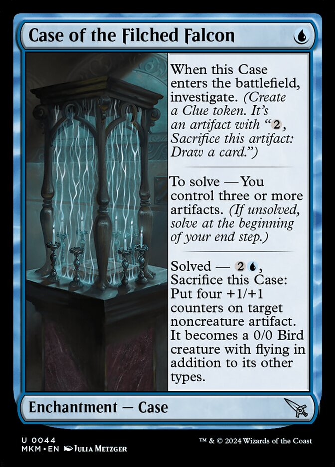 Case of the Filched Falcon 44 (Murders at Karlov Manor)  - Foil | Good Games Adelaide SA