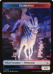 Elemental (09) // Dinosaur Double-Sided Token [March of the Machine Tokens] | Good Games Adelaide SA